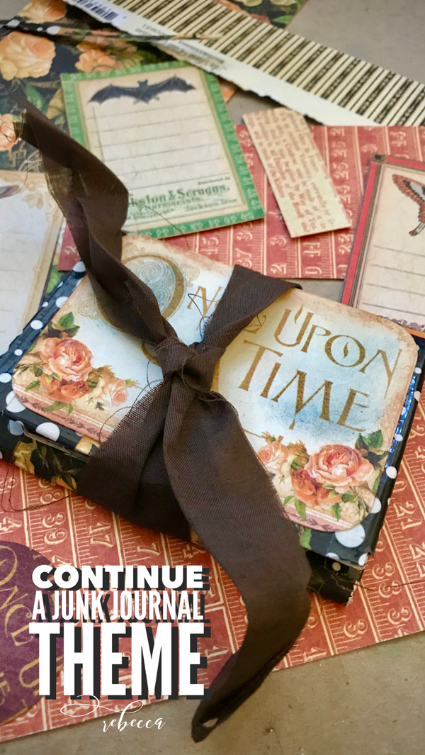 Continue the Junk Journal Theme PIN