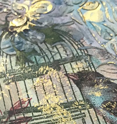 Gilded Bird and Cage on Cover