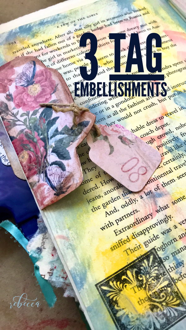 How to Make 3 Tiny Tags for Junk Journals and Altered Books PIN