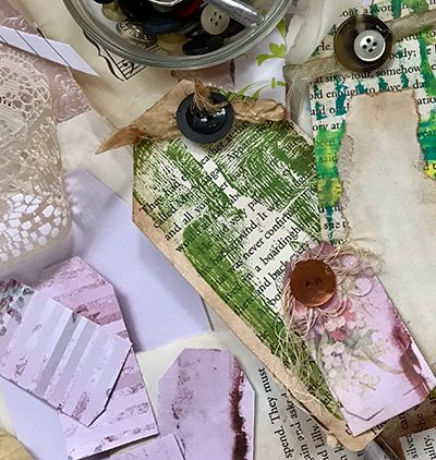 5 Things to Do with Old Book Pages Materials