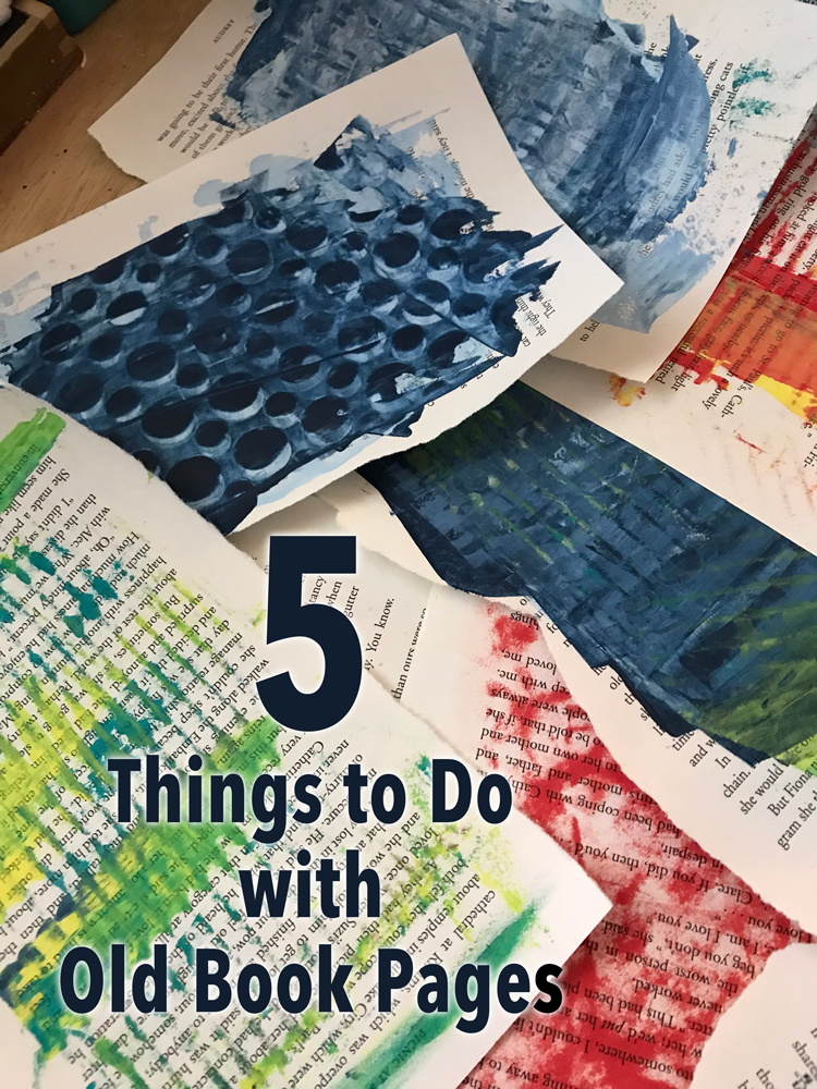 5 Things to Do with Old Book Pages Pin